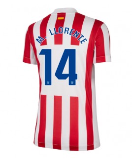Günstige Atletico Madrid Marcos Llorente #14 Heimtrikot Damen 2025-26 Kurzarm